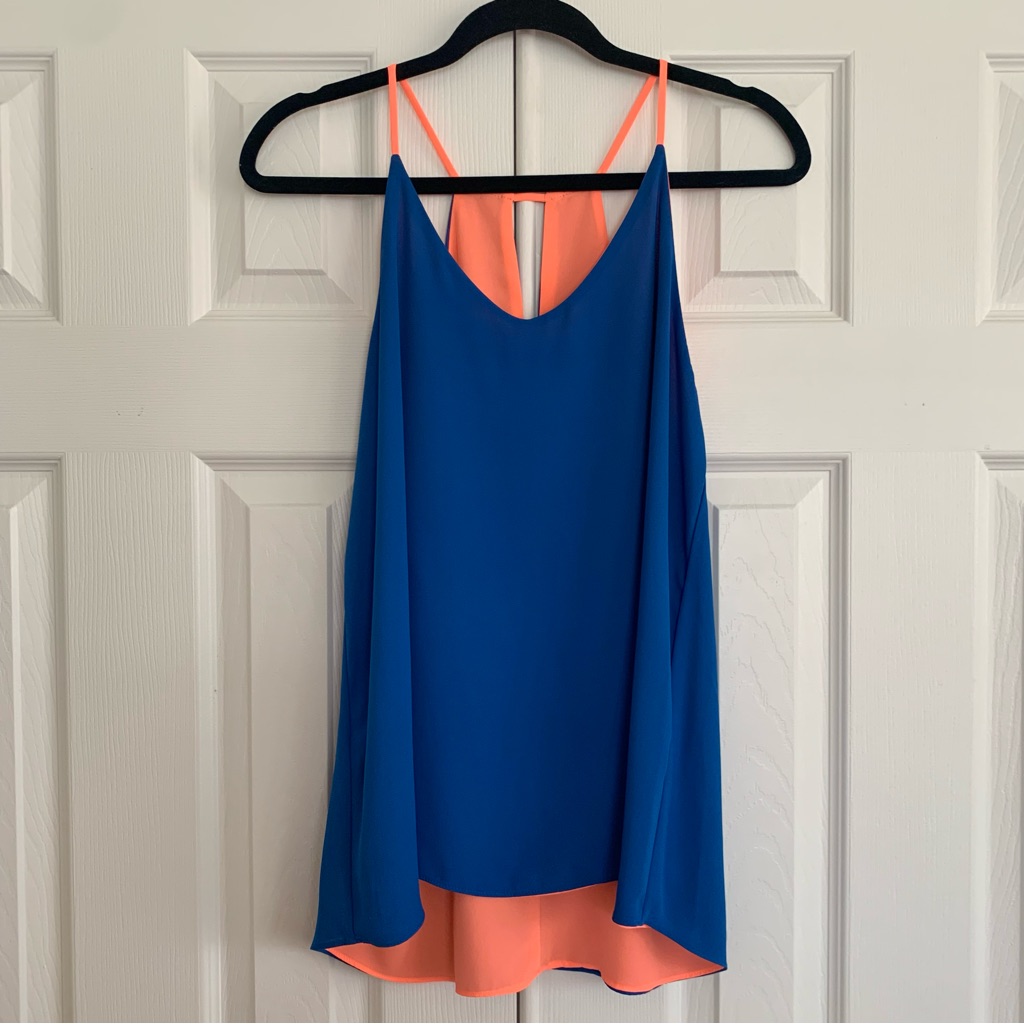 Reversible Double Layer Racerback Tank
